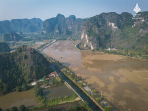 Đàn cò tại khu du lịch Tam Cốc – Giá trị thiên nhiên tạo lợi thế cho bất động sản homestay 6 DJI 0761