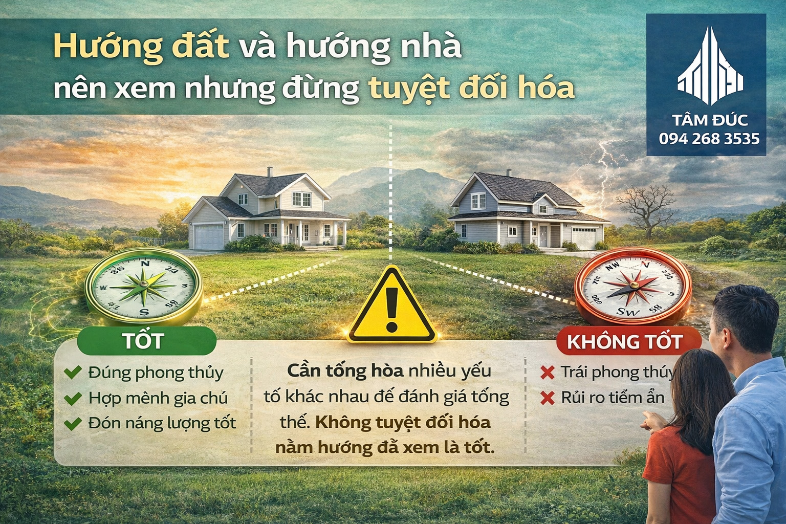 huong dat va huong nha nen xem nhung dung tuyet doi hoa