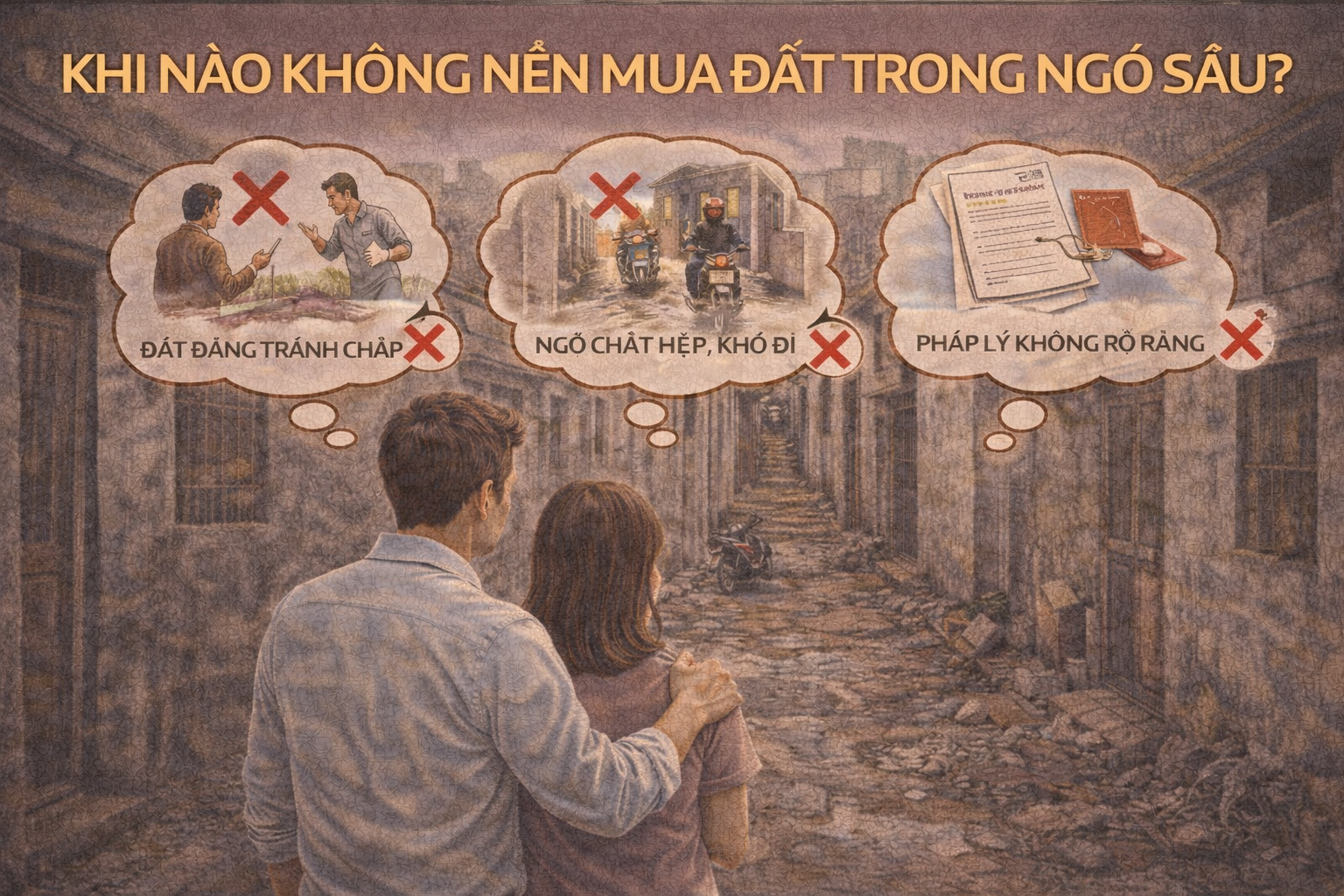 khi nao khong nen mua dat trong ngo sau