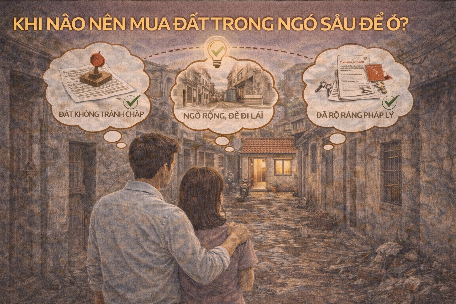 khi nao nen mua dat trong ngo sau de o