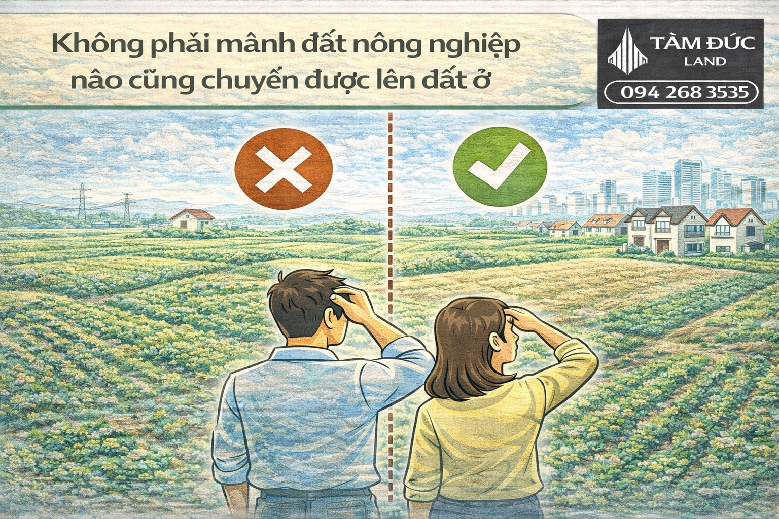 khong phai manh dat nong nghiep nao cung chuyen duoc len dat o