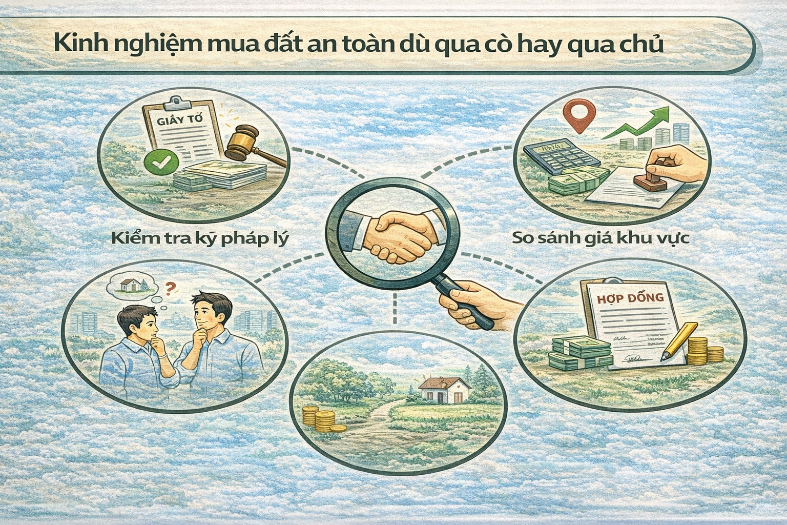 kinh nghiem mua dat an toan du qua co hay qua chu