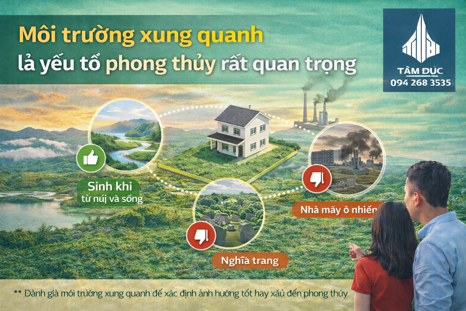 moi truong xung quanh la yeu to phong thuy rat quan trong