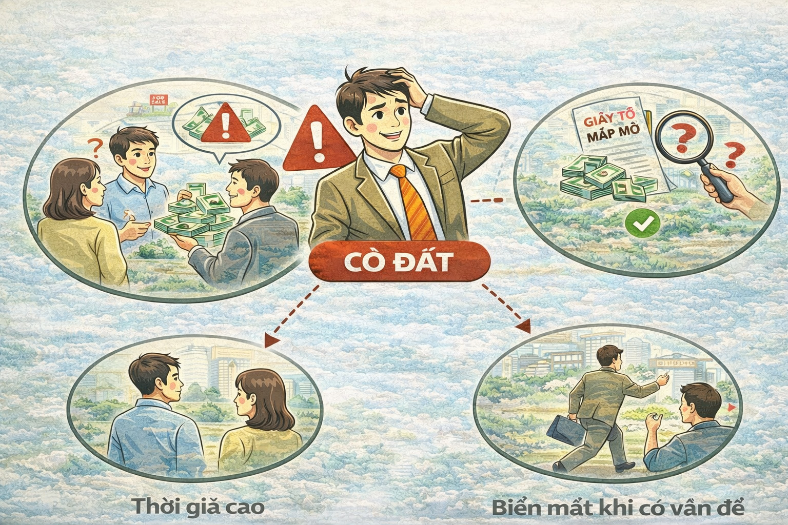 nhuoc diem khi mua dat qua co