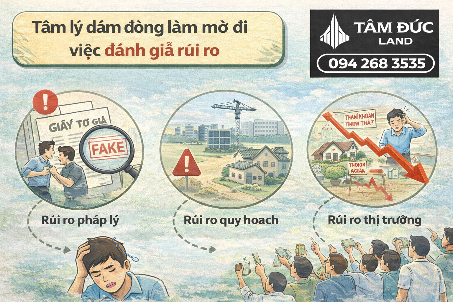 tam ly dam dong lam mo di viec danh gia rui ro