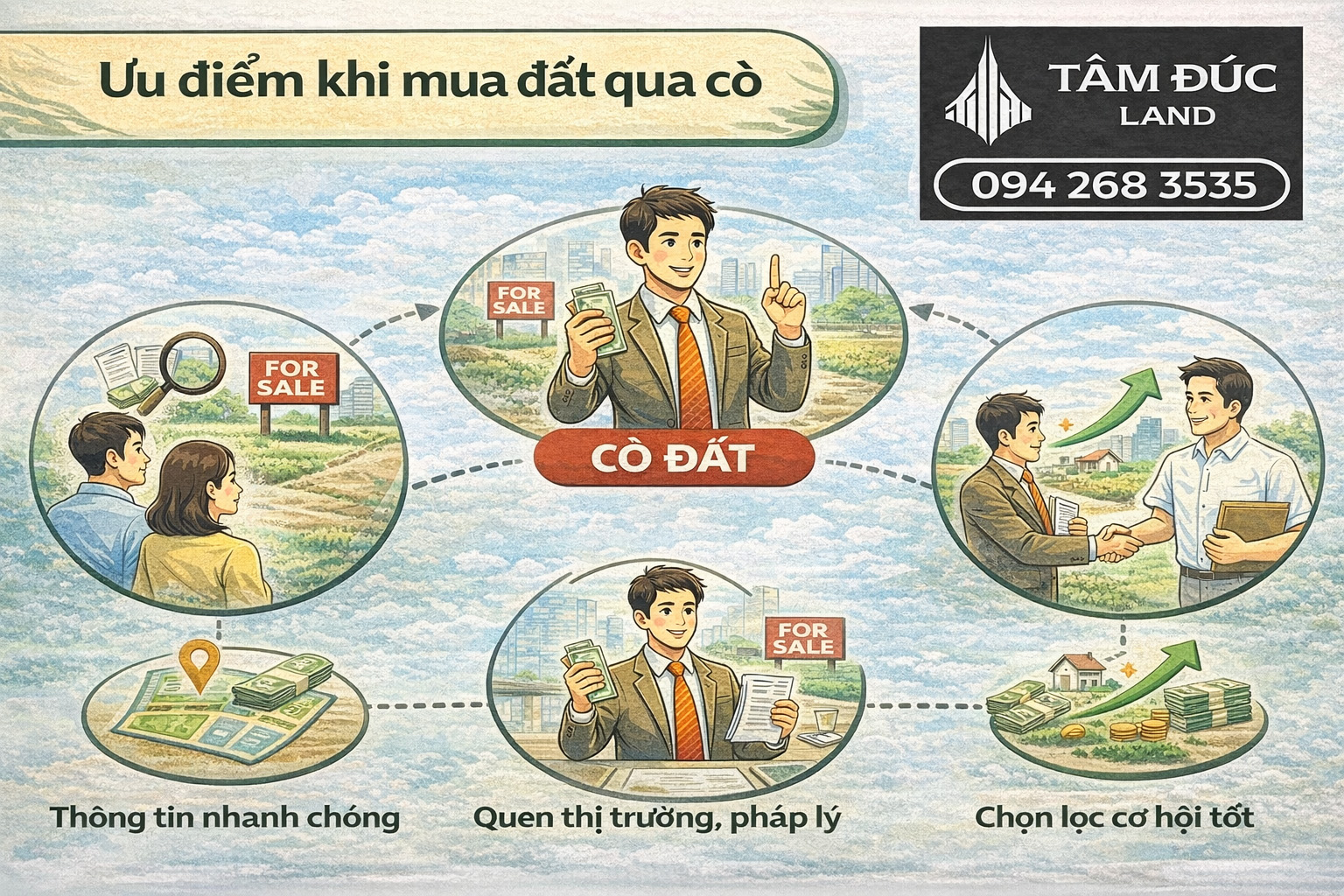 uu diem khi mua dat qua co