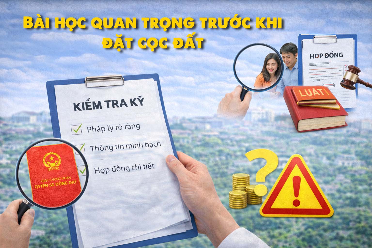 bai hoc quan trong truoc khi dat coc dat