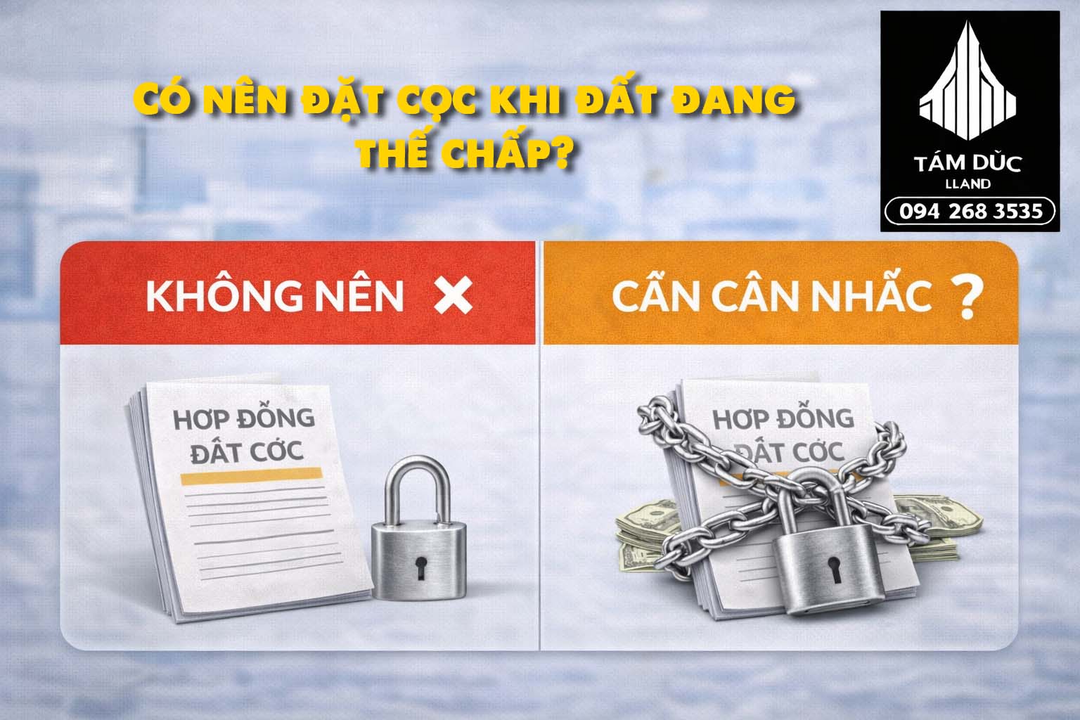 Đất đang thế chấp có mua được không | Đức BĐS Ninh Bình 6 co nen dat coc khi dat dang the chap