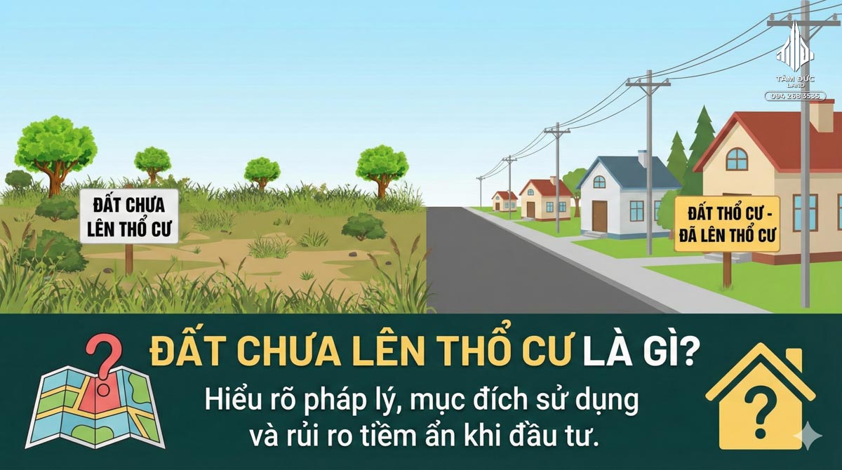 Đất chưa lên thổ cư mua được không | Đức BĐS Ninh Bình 2 Đất chưa lên thổ cư là gì?