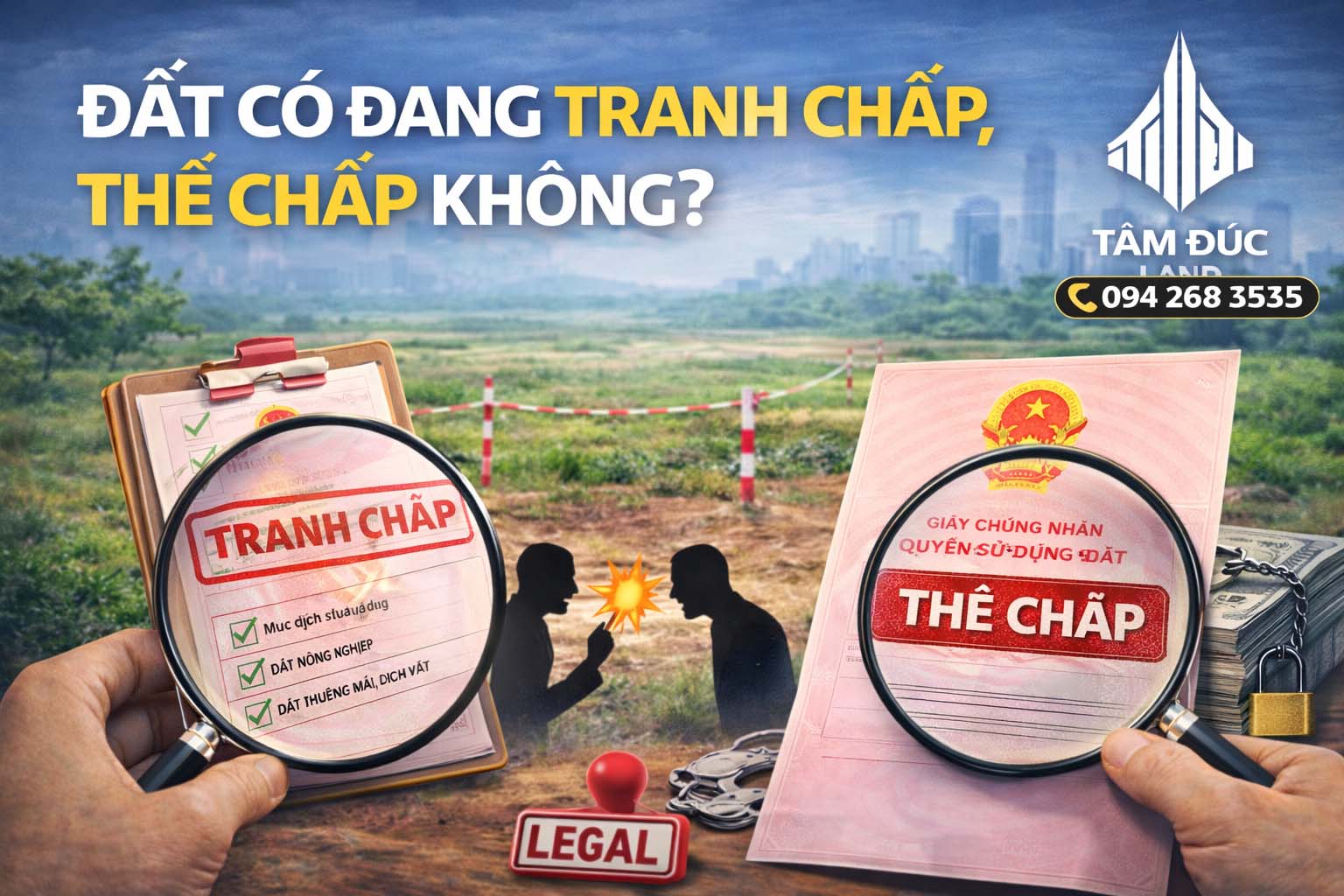 dat co dang tranh chap hay the chap khong
