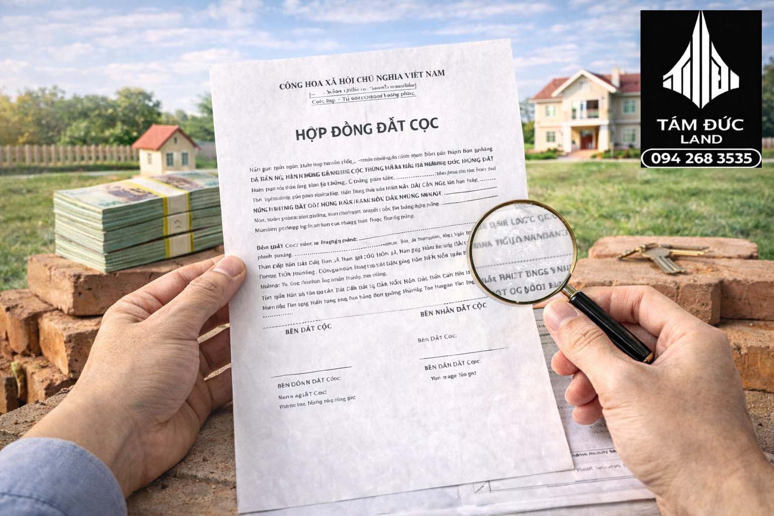 hop dong dat coc ro rang minh bach