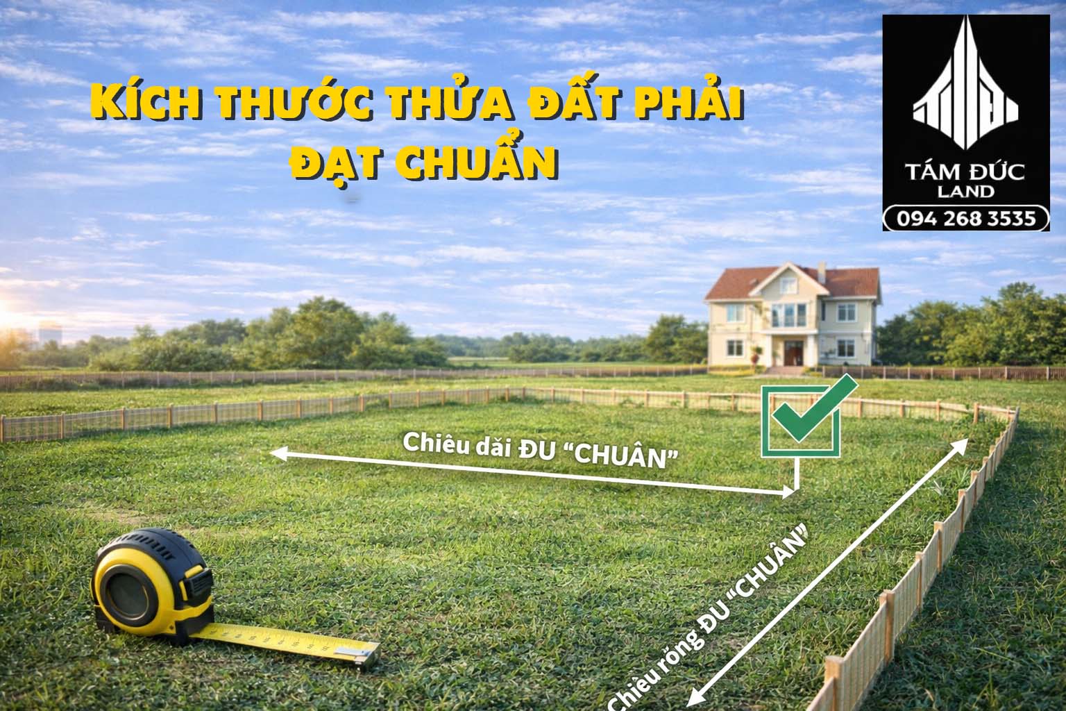 kich thuoc thua dat phai dat chuan