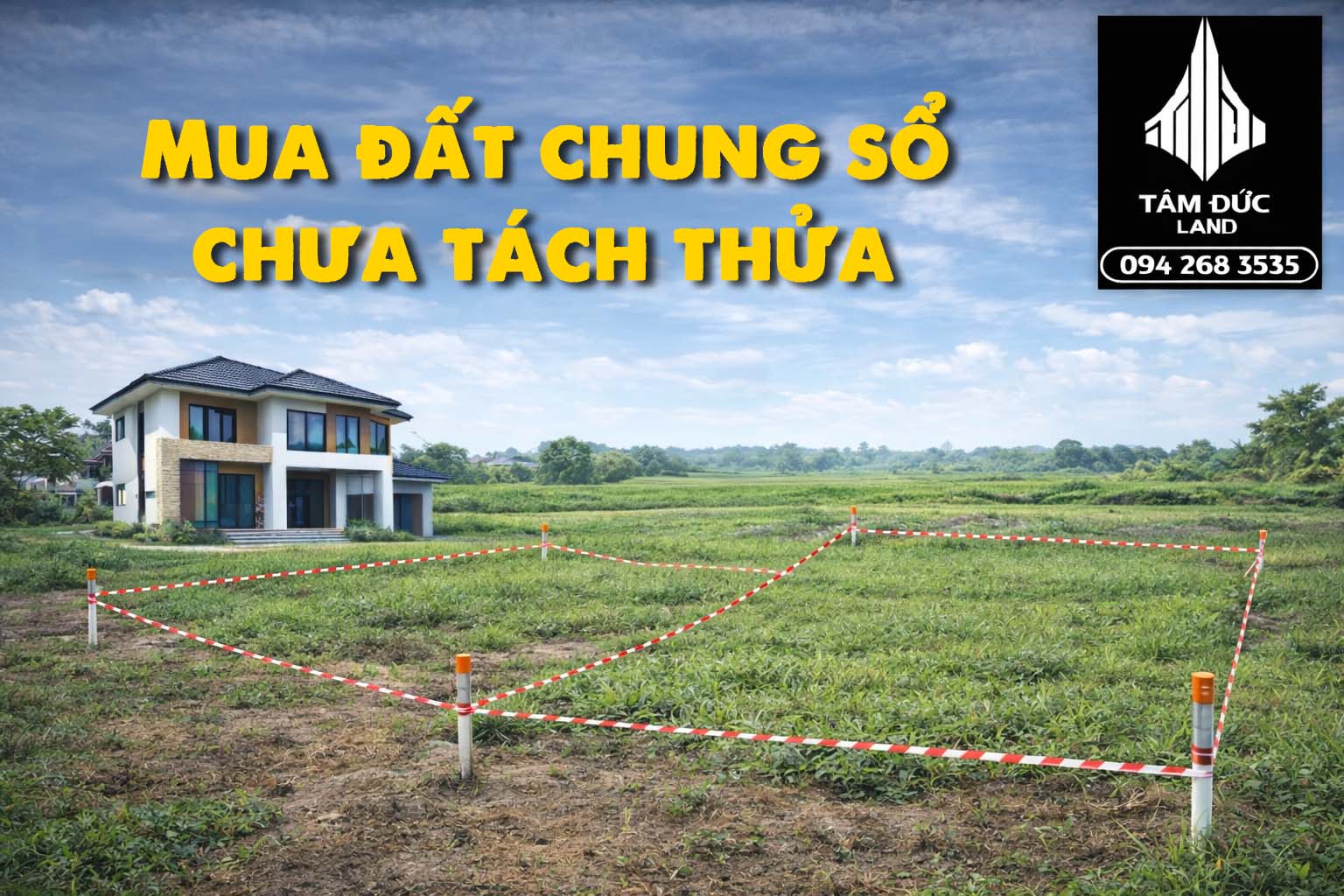 mua dat chung so chua tach thua