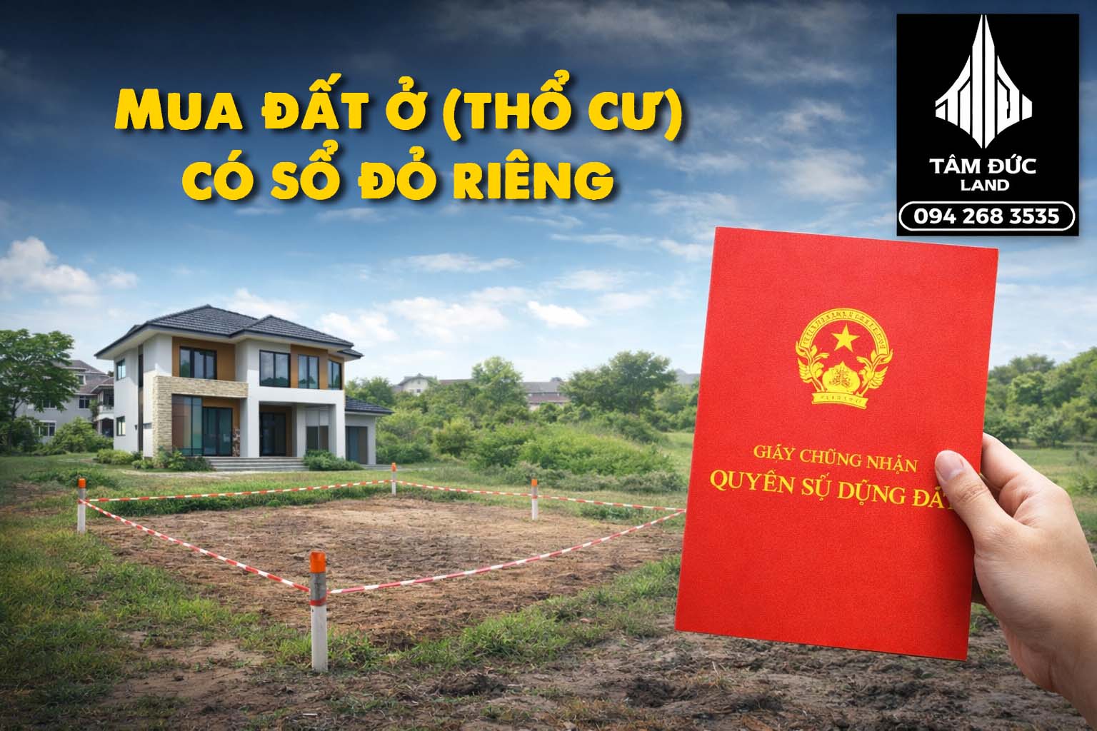 mua dat o tho cu co so do rieng