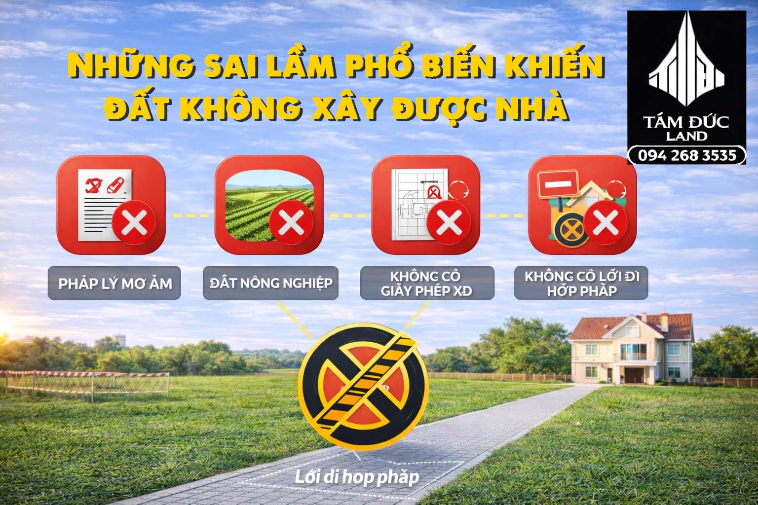 nhung sai lam pho bien khien dat khong xay duoc nha