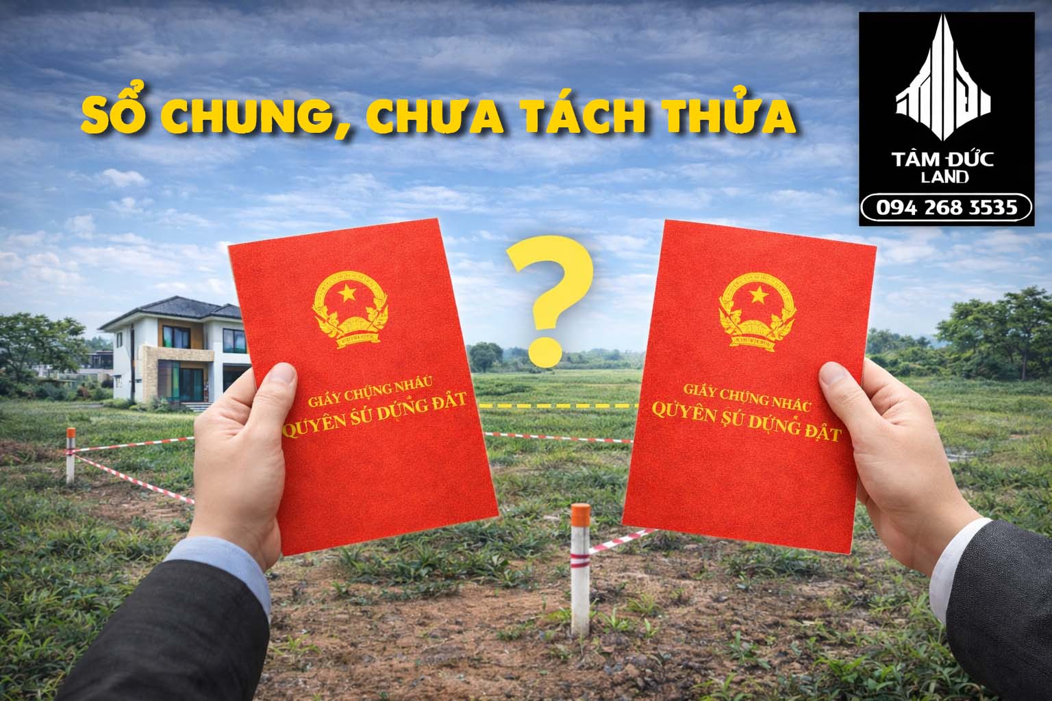 Vì sao lô đất bán lâu thường vướng pháp lý | Đức BĐS Ninh Bình 4 so chung chua tach thua