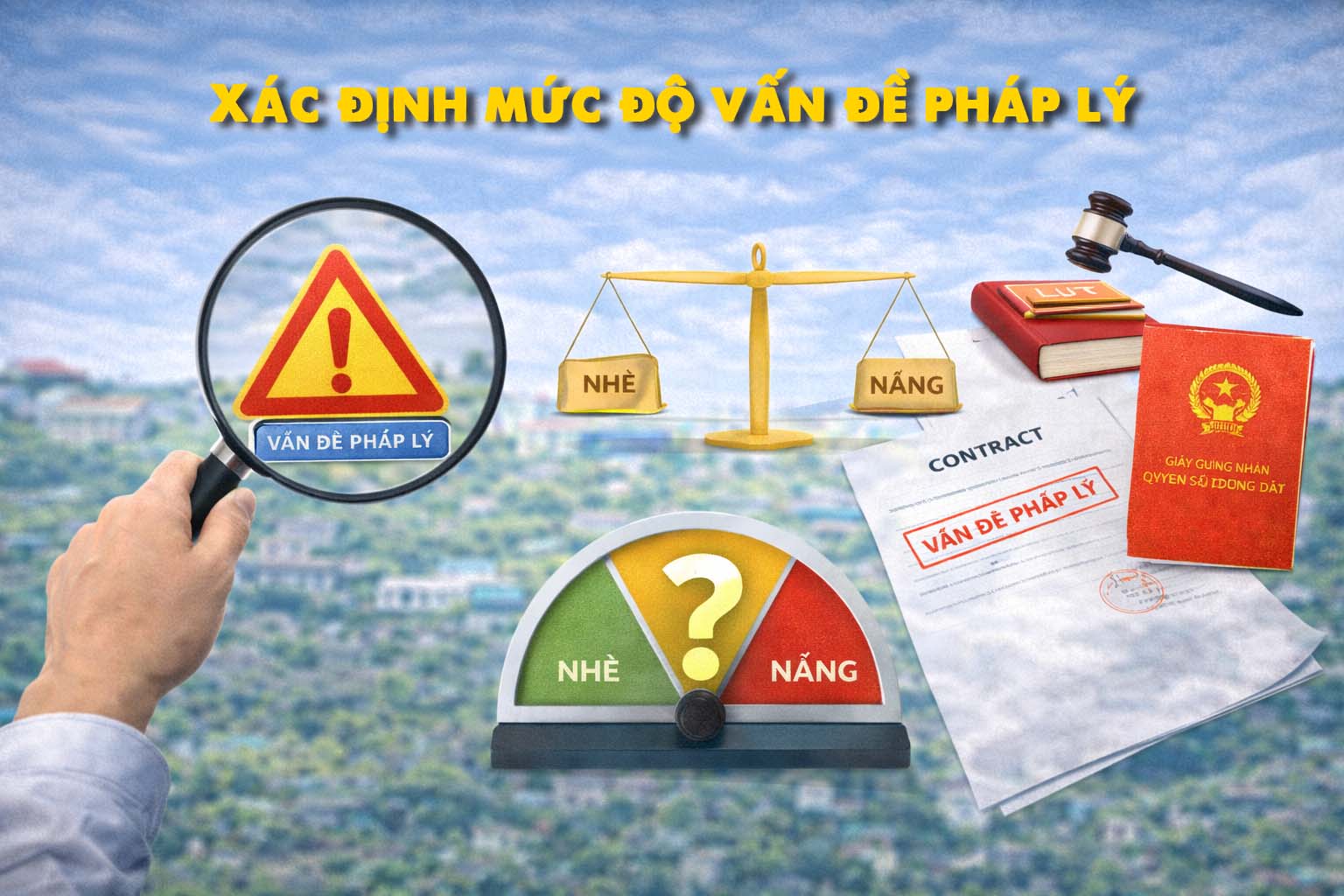 xac dinh muc do van de phap ly