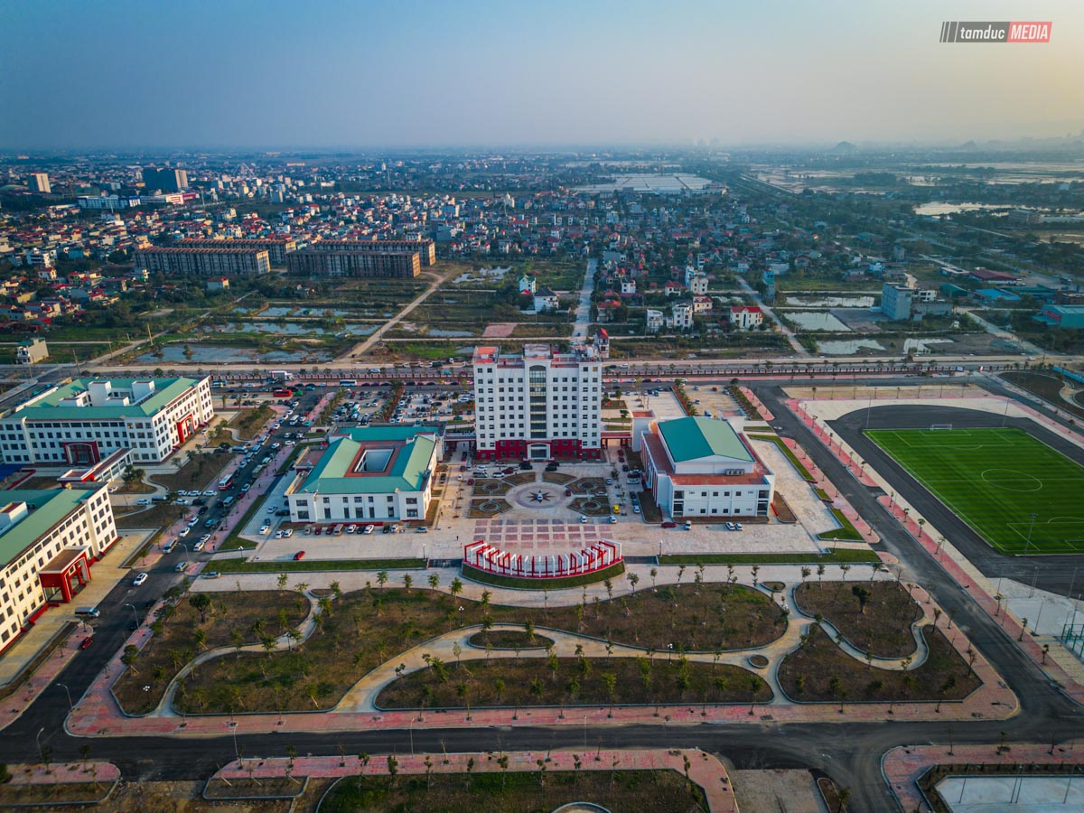 Toàn cảnh lô đất Đại Học Hoa Lư 2