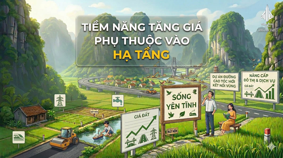 Đất vùng quê Ninh Bình có nên mua giữ tiền | Đức BĐS Ninh Bình 4 Tiềm năng tăng giá đất vùng quê Ninh Bình