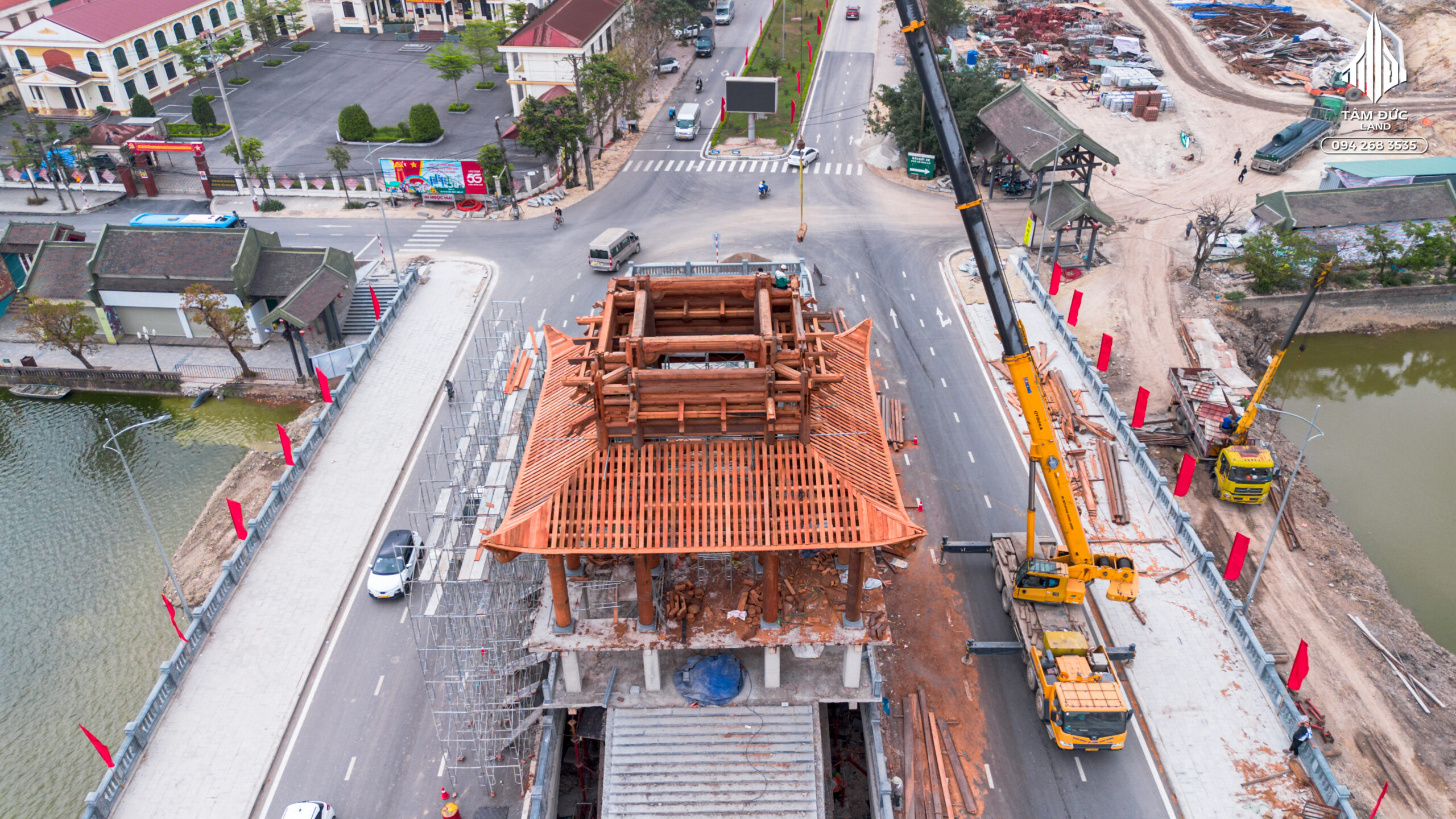 Toàn cảnh chùa cầu Ninh Bình