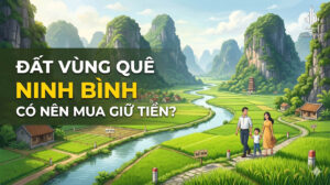 Có nên mua đất vùng quê Ninh Bình để giữ tiền?