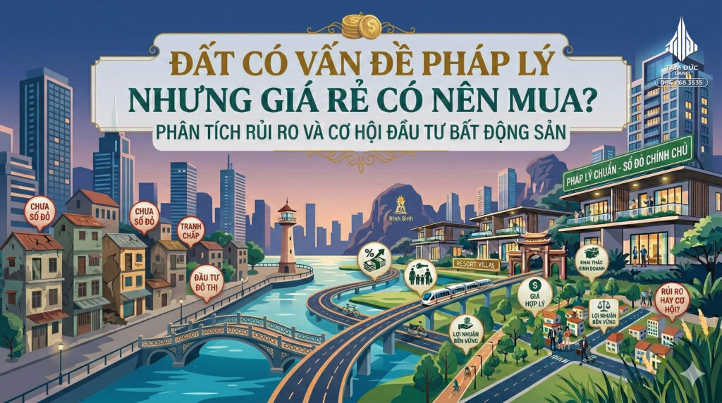 Đất có vấn đề pháp lý nhưng giá rẻ có nên mua | Đức BĐS Ninh Bình 1 Đất có vấn đề pháp lý nhưng giá rẻ có nên mua?