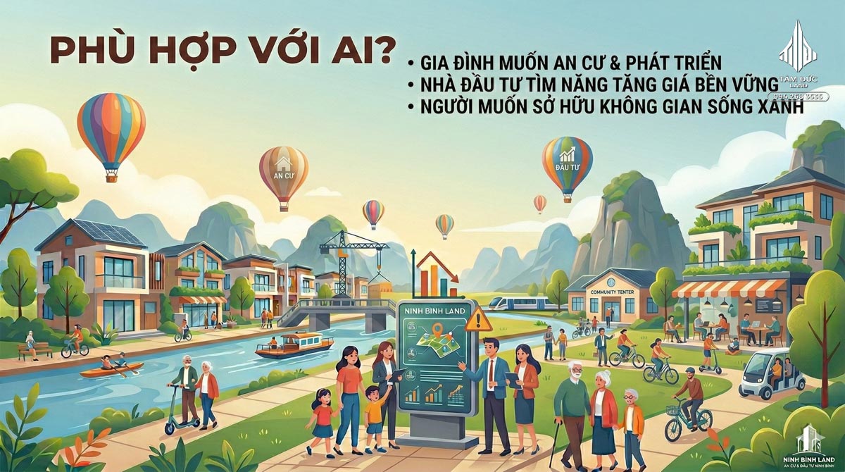 Đất ven đô phù hợp với ai?