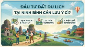 Đầu tư đất du lịch tại Ninh Bình cần lưu ý gì