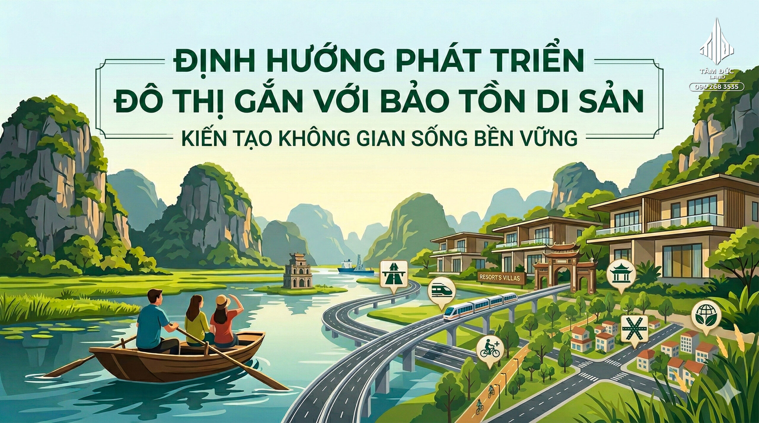 Định hướng phát triển đô thị Ninh Bình gắn với bảo tồn di sản