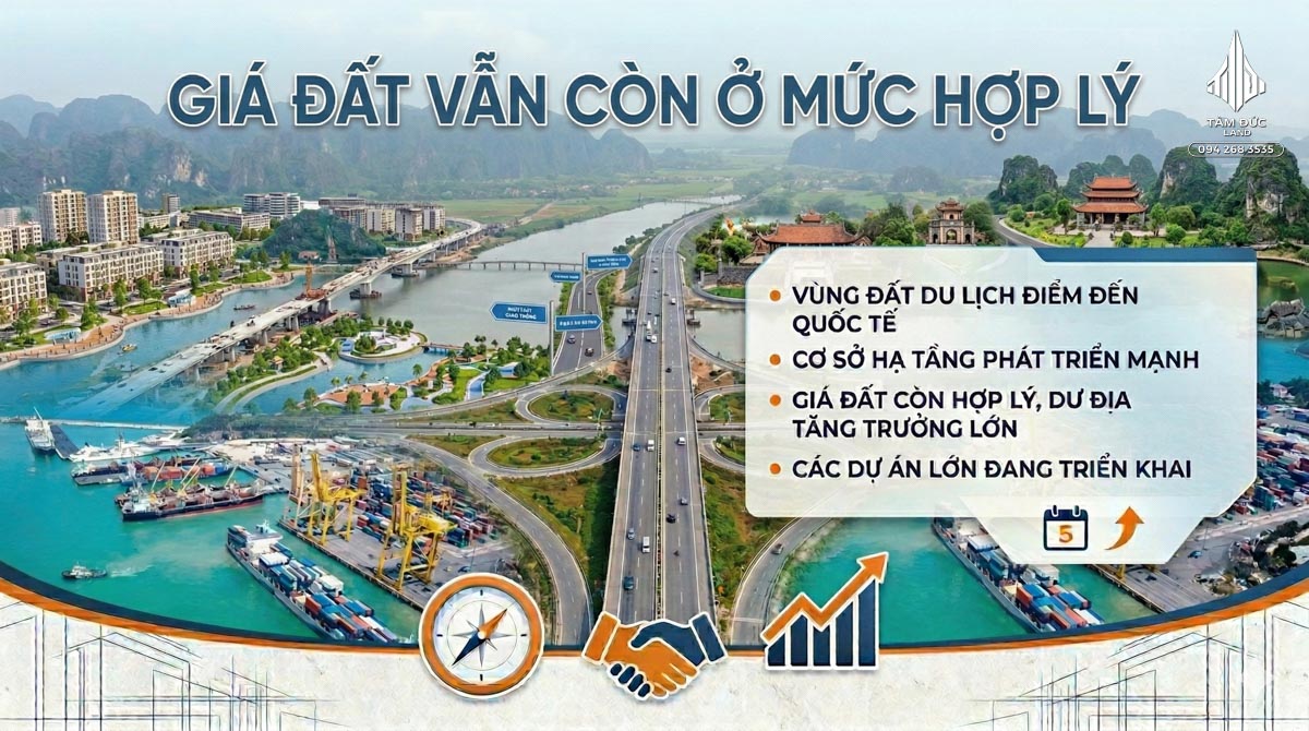 Có nên đầu tư đất Ninh Bình trong 5 năm tới | Đức BĐS Ninh Bình 5 Giá đất Ninh Bình vẫn còn hợp lý