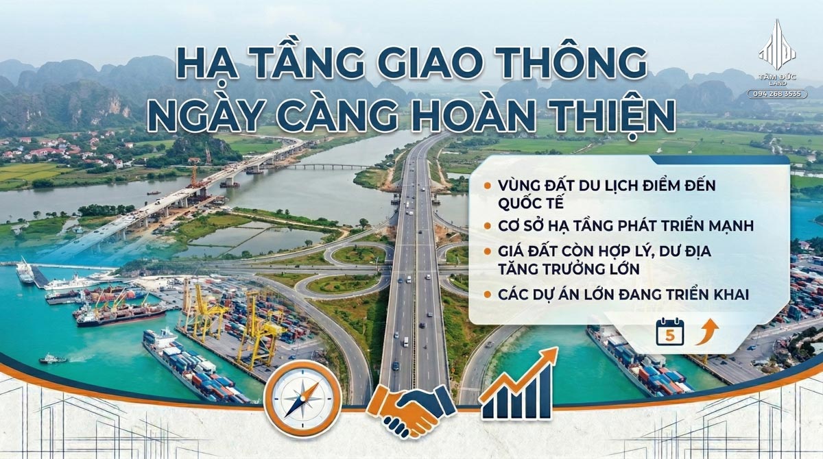 Có nên đầu tư đất Ninh Bình trong 5 năm tới | Đức BĐS Ninh Bình 3 Hạ tầng giao thông Ninh Bình ngày càng hoàn thiện