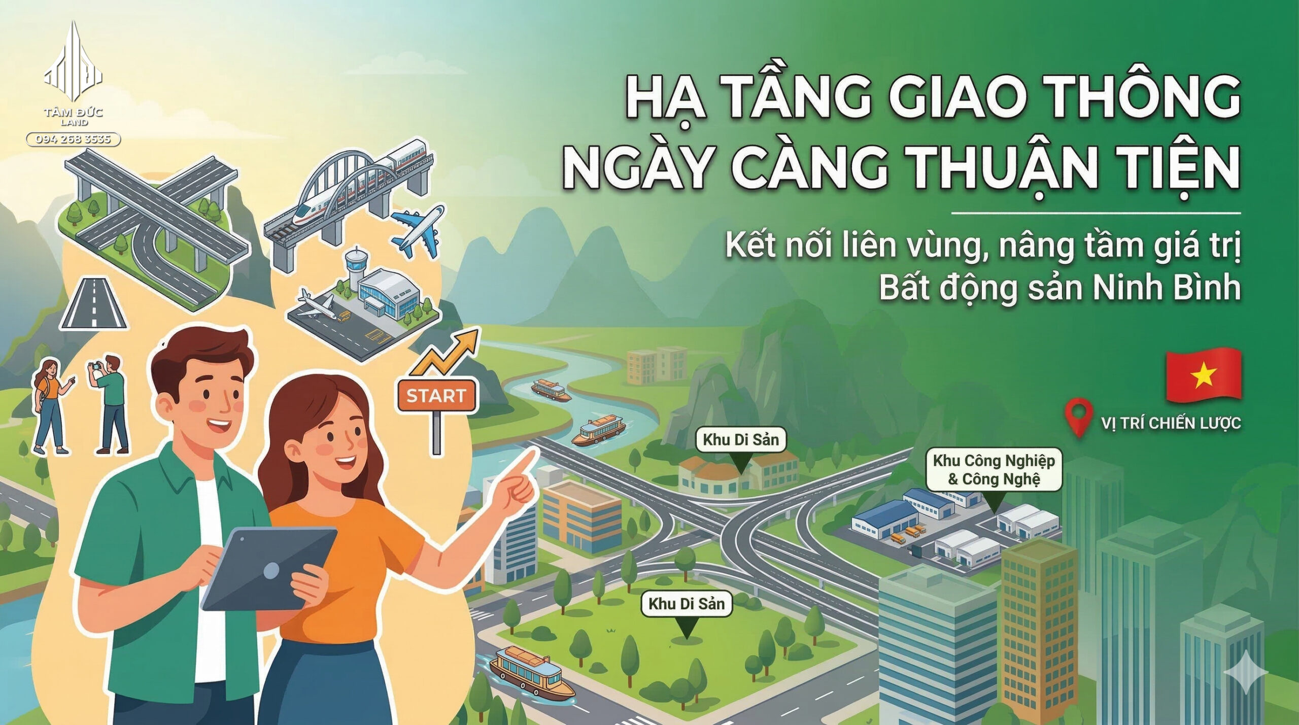 Hạ tầng giao thông Ninh Bình ngày càng thuận tiện