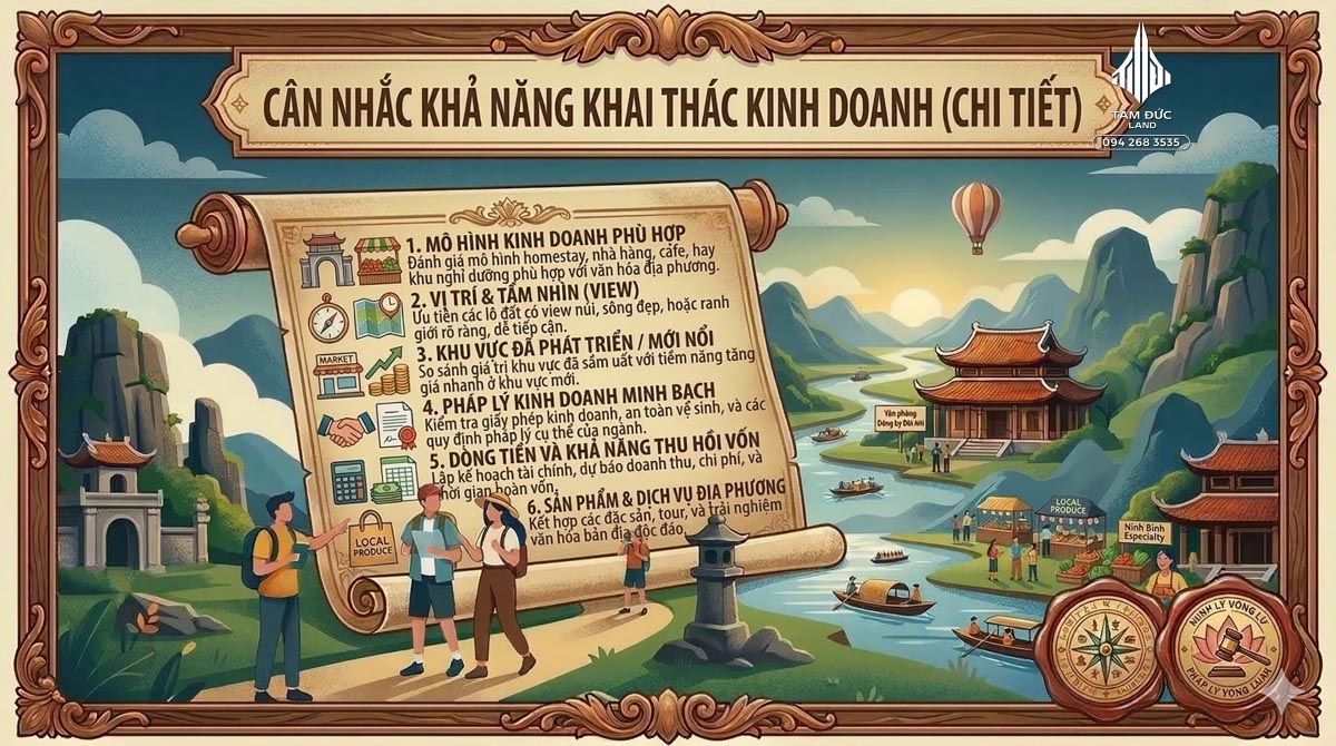 Đầu tư đất du lịch tại Ninh Bình cần lưu ý gì | Đức BĐS Ninh Bình 5 Khả năng khai thác homestay và dịch vụ du lịch tại Ninh Bình
