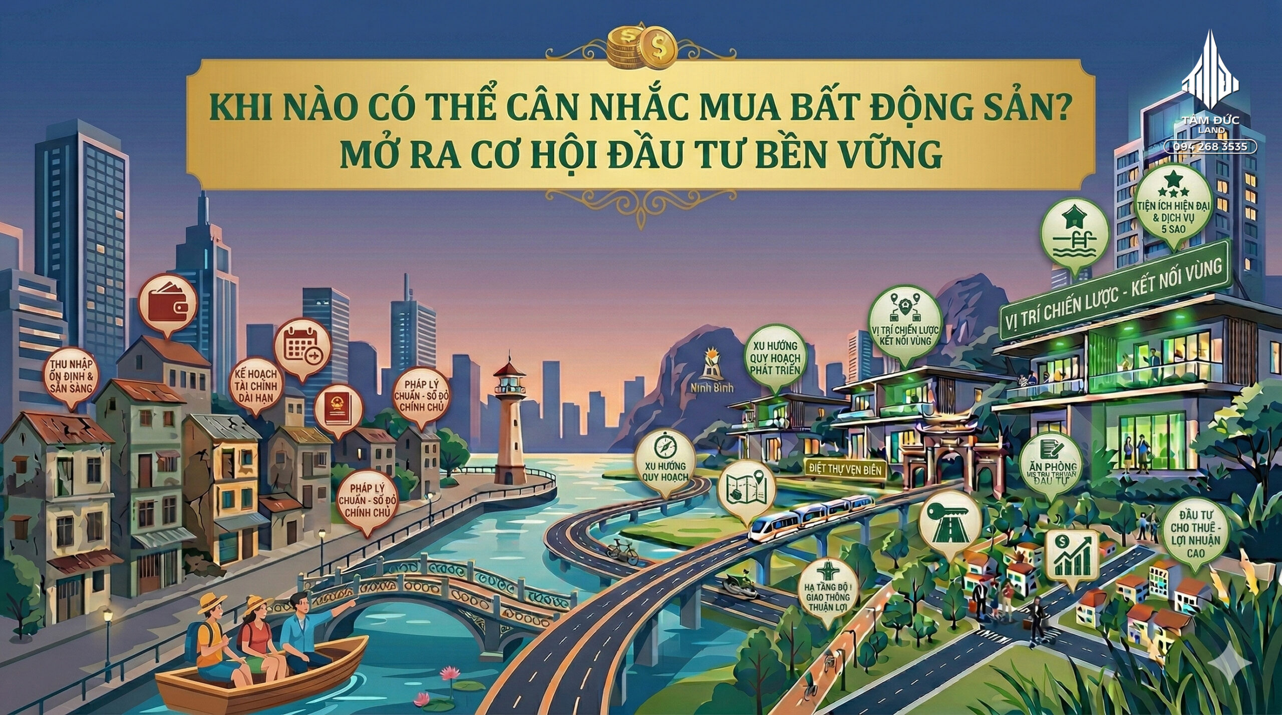 Đất có vấn đề pháp lý nhưng giá rẻ có nên mua | Đức BĐS Ninh Bình 4 Khi nào có thể cân nhắc mua đất pháp lý yếu?