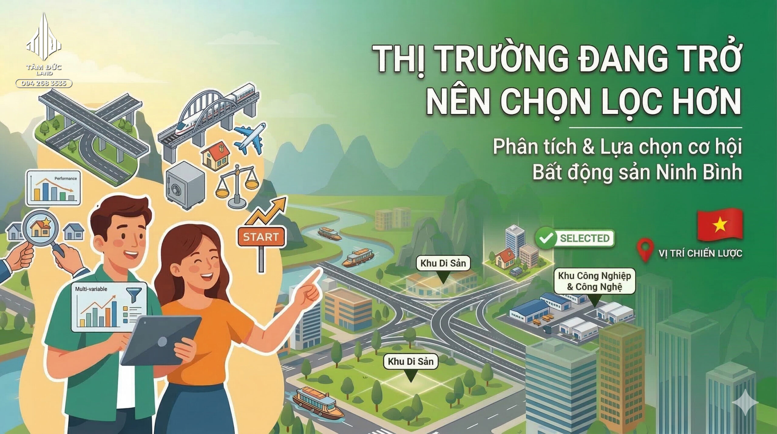 Thị trường BĐS Ninh Bình đang trở nên chọn lọc hơn