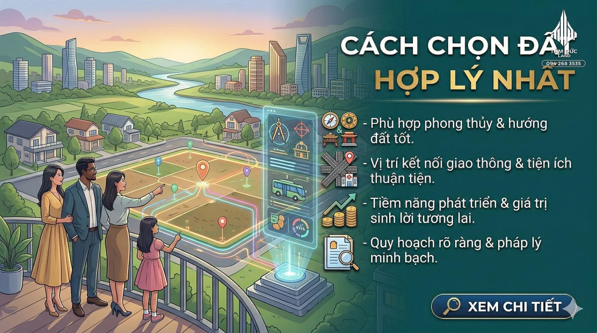 Có nên chọn đất theo hướng hay theo vị trí 