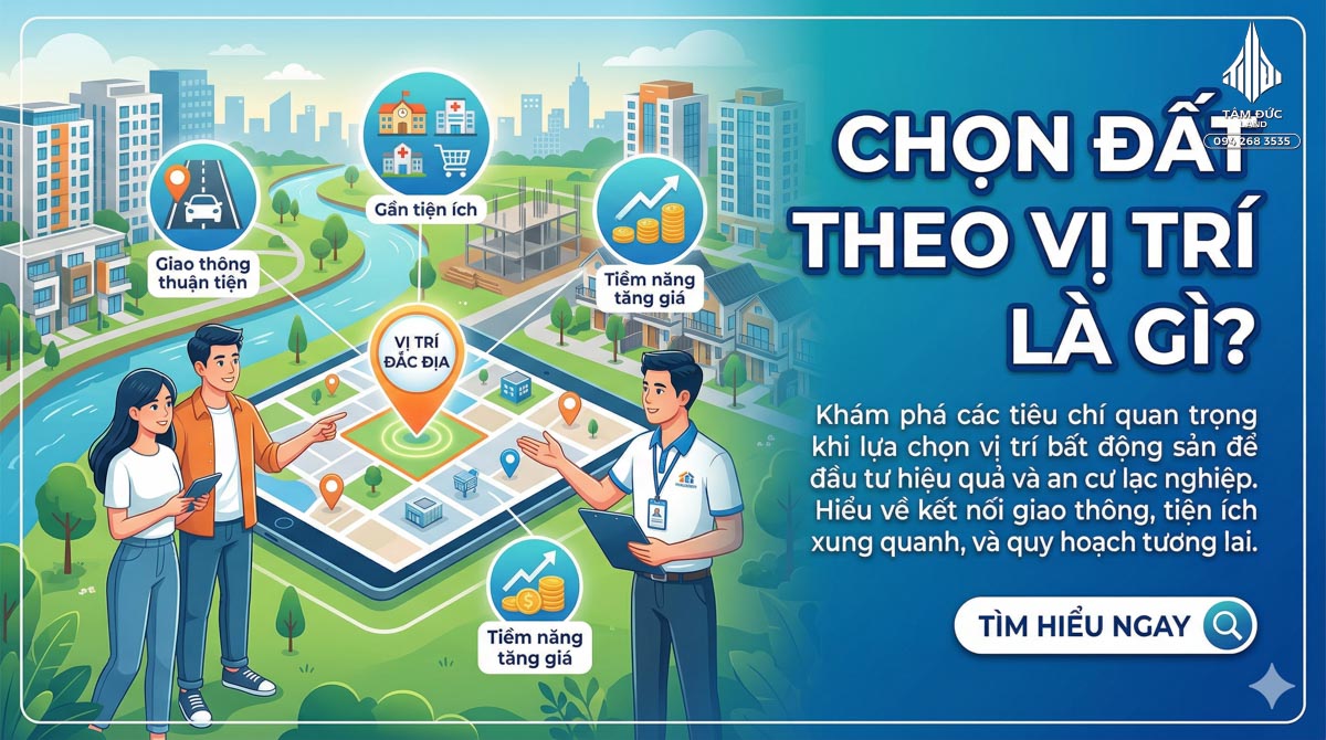 Có nên chọn đất theo hướng hay theo vị trí 
