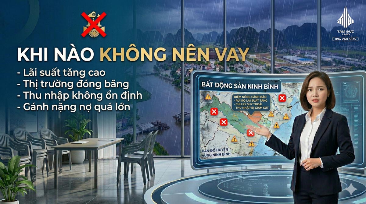 Có nên vay ngân hàng để mua đất Ninh Bình