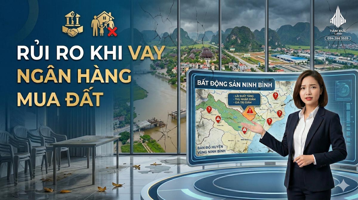 Có nên vay ngân hàng để mua đất Ninh Bình