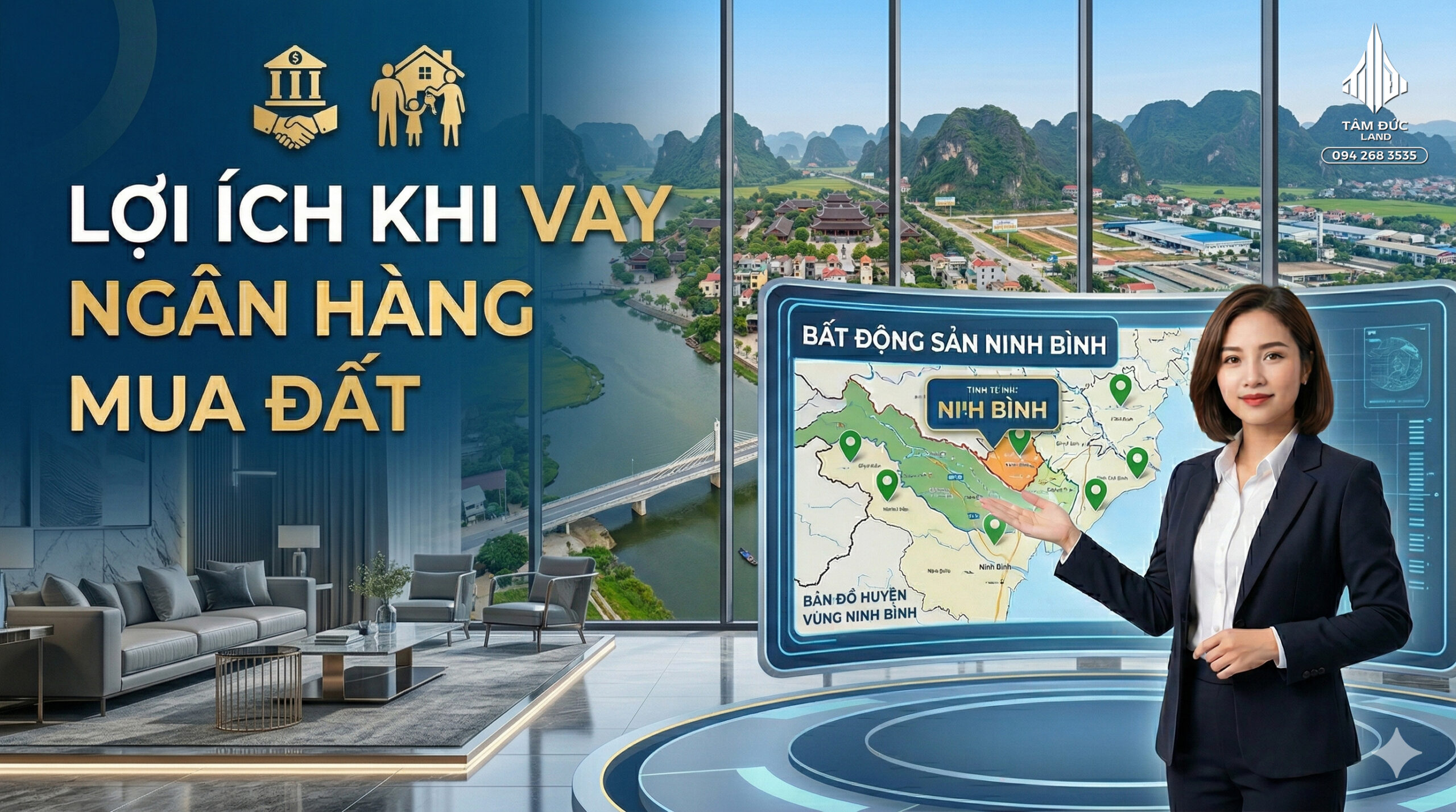 Có nên vay ngân hàng để mua đất Ninh Bình không | Đức BĐS Ninh Bình 3 Có nên vay ngân hàng để mua đất Ninh Bình