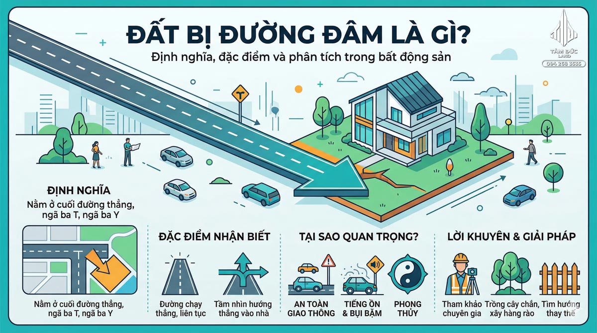 Đất bị đường đâm có đáng lo không | Đức BĐS Ninh Bình 2 Đất bị đường đâm có đáng lo không