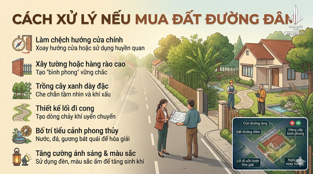 Đất bị đường đâm có đáng lo không | Đức BĐS Ninh Bình 8 Đất bị đường đâm có đáng lo không