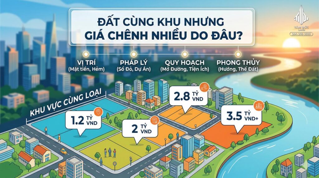 Đất cùng khu nhưng giá chênh nhiều do đâu | Đức BĐS Ninh Bình 1 Đất cùng khu nhưng giá chênh nhiều do đâu