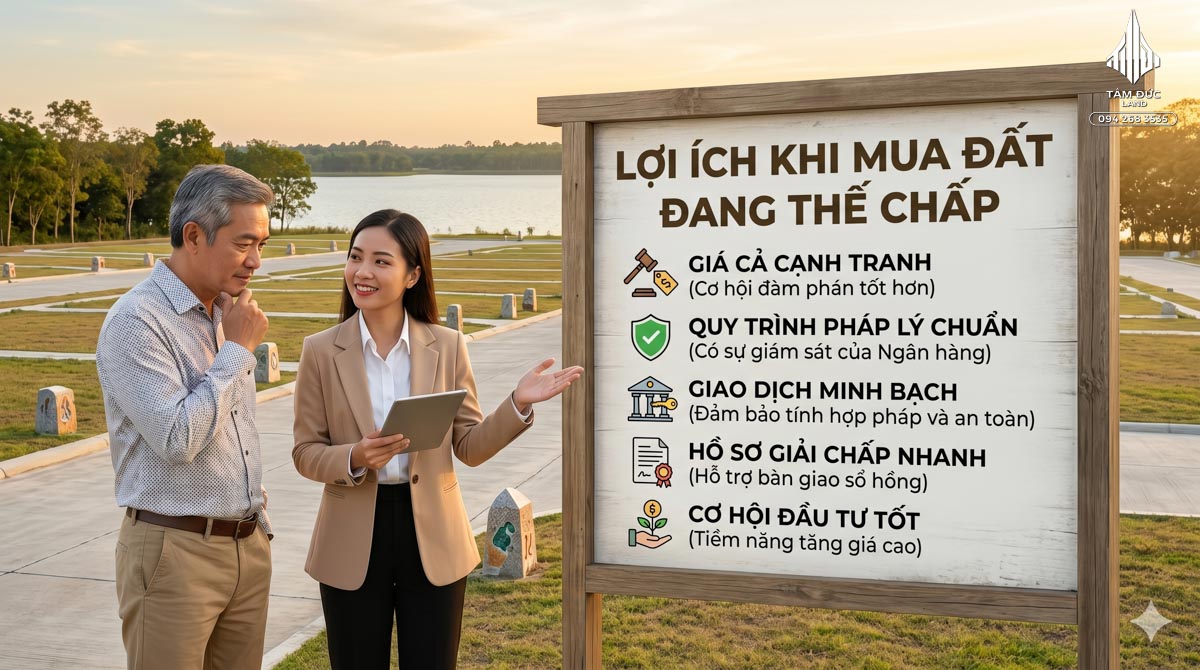 Đất đang thế chấp có nên giao dịch không | Đức BĐS Ninh Bình 6 Đất đang thế chấp có nên giao dịch không