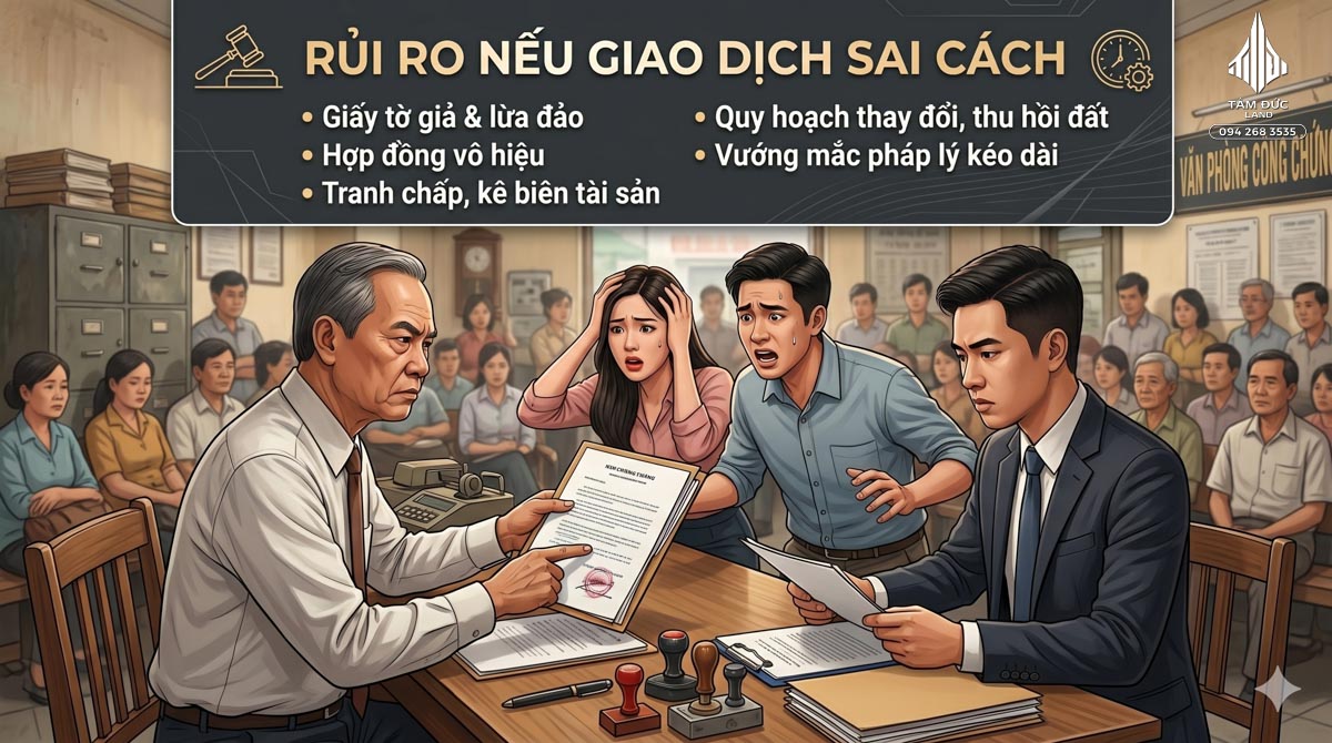 Đất đang thế chấp có nên giao dịch không | Đức BĐS Ninh Bình 5 Đất đang thế chấp có nên giao dịch không