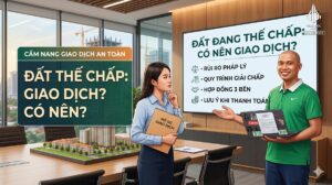 Đất đang thế chấp có nên giao dịch không