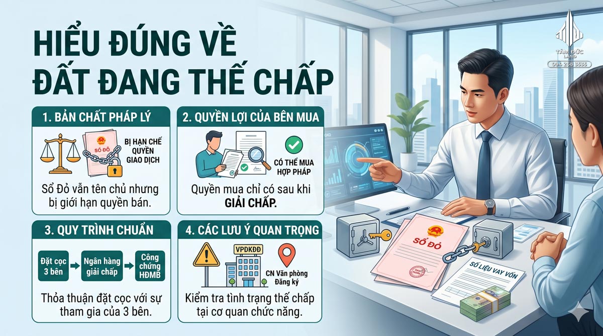 Đất đang thế chấp ngân hàng có mua được không | Đức BĐS Ninh Bình 2 Đất đang thế chấp ngân hàng có mua được không