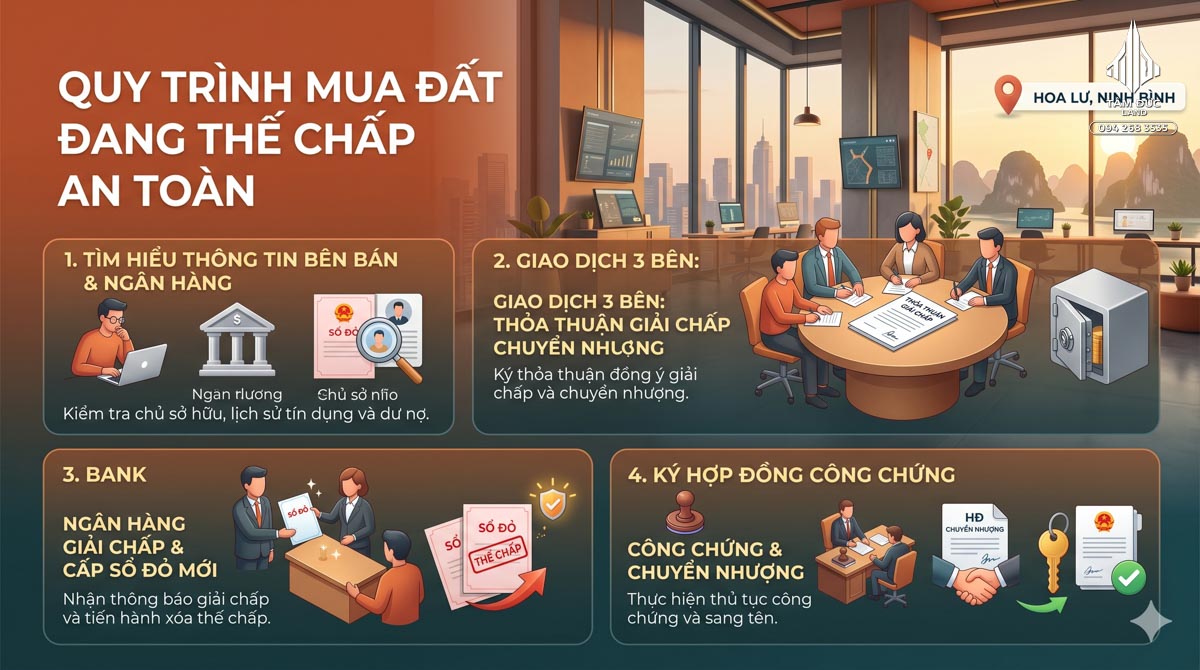 Đất đang thế chấp ngân hàng có mua được không | Đức BĐS Ninh Bình 4 Đất đang thế chấp ngân hàng có mua được không