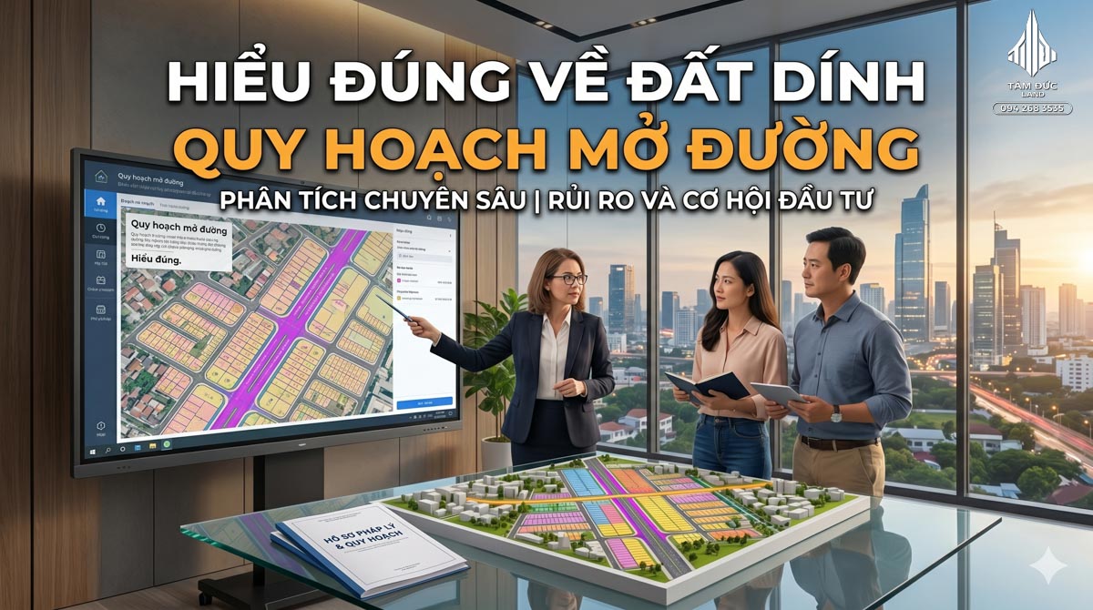 Đất dính quy hoạch mở đường có nên mua không