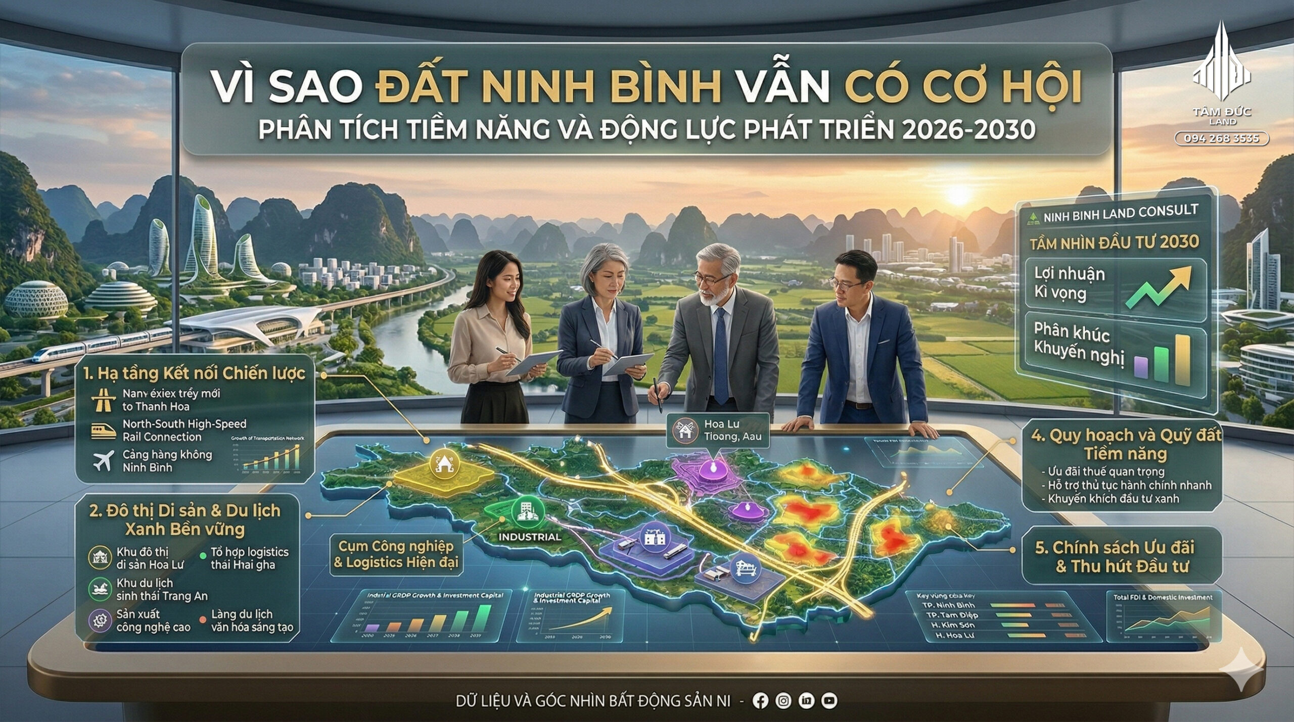 Đất Ninh Bình năm 2026 có còn cơ hội đầu tư không